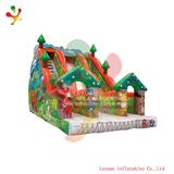 Forest Themed Inflatable Slide