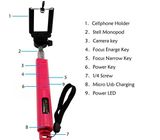 Wireless Mobile Phone Bluetooth Self Timer, Remote Control Self Timer