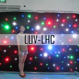 RGBW LED Fabric /LED Star Curtain Cloth /LED Star Cloth