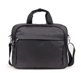 Black Zip Handbag Laptop Messenger Bag (SM8881)