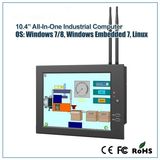 10.4 Inch Fanless Computer with Windows Embedded 7 for Industrial Automation