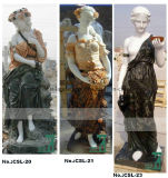 Granite, Marble Carving Sculpture. Character Figure Statues (YKCSL-08)