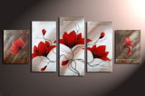 Modern Abstract Canvas Art Flower Oil Painting