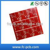 Rigid PCB, Red Solder Mask PCB, PCB Board Design