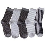 Stripe Designed Women Sock  (WS-77)
