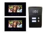 Home Secuirty 7 Inch Video Door Phone with 2 Monitors
