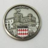 Hot Sale Monaco Metal Souvenirs Badges (XD-B40)
