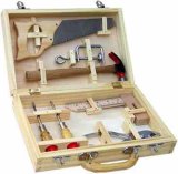 Wooden Toy Wooden Tool Box--8 PCS