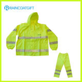 Waterproof Rainsuit Men's Raincoats with Reflective Rpy-025
