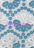 Flat Embroidery Water Solube Embroidery for Garment Big Circle Polyester Thread High Grade Garments (PX10026-3)