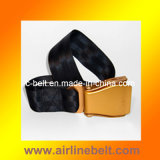 Full golden color airplane aircraft airline belt