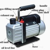 0.5L Single-Stage Rotary Vacuum Pump 50Hz-0.8cfm/60Hz-1cfm