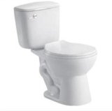 Sanitary Ware Ceramic Water Saving Bathroom Flush Toilet Jet Siphonic Two Pieces Toilet Bowl (WDS46)