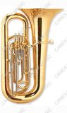 Gold Lacquer Compensating Valve Tuba (TU-300L)