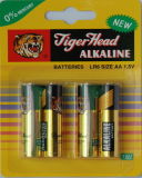 Tiger Head Brand Lr6 AA Size Alkaline Battery Pack