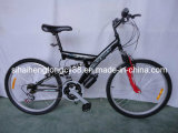 Simple Suspension Mountain Bicycle with Black Color MTB-055