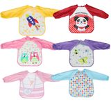 PEVA Printed Baby Bibs with Sleeve