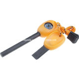 Outdoor Magic Fire Flint Steel with Compass and Whistle (S-FS-009)