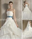 Wedding Dress Ruffle Party Dress Prom Dress (Q006)