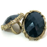 Fashion Jewelry Acrylic Stone Ring (hrg-10162)