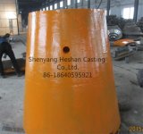 High Manganese Steel Casting Crusher Bowl Liner
