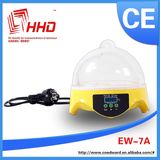 CE Approved Full Automatic 7 Egg Incubator (7 Eggs) Yz9-7