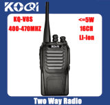 Fashion Nice Design Kq-V8s UHF 400-470MHz Handheld Two Way Radio