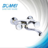 Double Handle Sink Wall Mixer Faucet (BM56302)