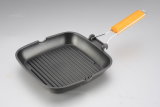 Die-Cast Aluminum Non-Stick Square Frying Pan
