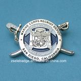 Custom Pin Badge with Soft Enamel