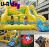 Funny Yellow Inflatable Slide for Kids