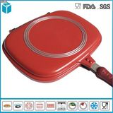 Happy Call Double Sided Pan Diamond Coating Jumbo Frying Pan