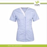 Fashion Design Light Blue Nurse Uniform for Hospital (C199)