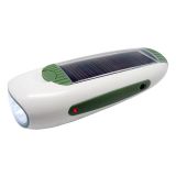 Solar LED Flashlight Radio