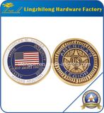 Flag Design Metal Craft Navy Coin