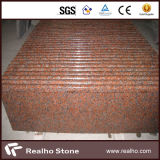 Top Polished Red Granite Slab for Tabletop
