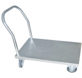 Stainless Steel Flat Plate Trolley in Hospital