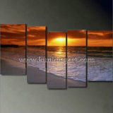 Sunset Modern Seascape Oil Painting (KLLA5-0073)