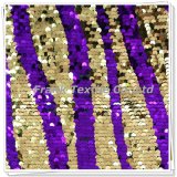 Sequin Embroidery with Double Strip-Flk027