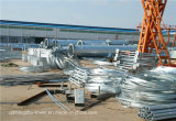 High Voltage Electric Power Transmission Hot DIP Galvanized Steel Monopole Tower