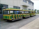 European Regulation Approval Diesel Trackless Sightseeing Train (RSD-462P-1)