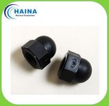 Black High Strength Steel Hexagon Cap Nut