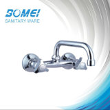 Double Handle Wall Mounted Kitchen Faucet (BM57402)