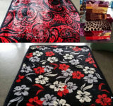 Popular 100%Polyester Fleece Blanket/Bedding/Raschel Blanket
