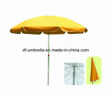 Yellow Plain Solid Beach Umbrella