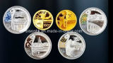 China Factory Produce High Quality 3D Metal Souvenir Coins