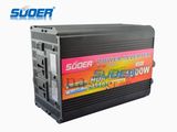 Suoer Power Inverter 1000W Inverter 12V to 220V (HDA-1000C)