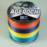 Agepoch Brand Multifilament 8strands Fishing Line 500m Multicolor