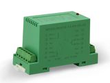 DIN Rail 4-20mA to 0-10V Converter with Isolation Power Distribution Output