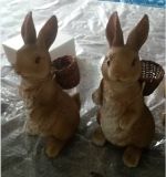 Polyresin Easter Day Rabbit Garden Decoration